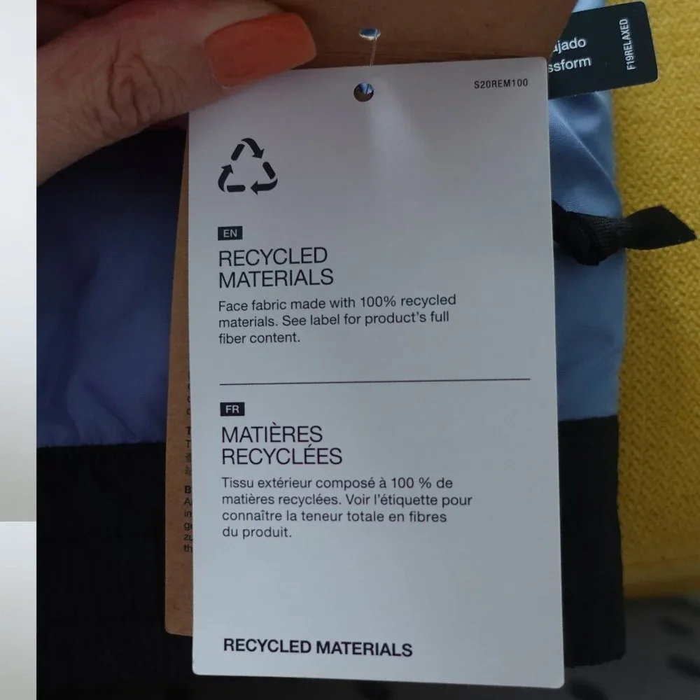 The North Face Highrail Blue Jacket Size M - Picture 12 of 12